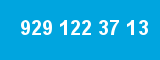 929 122 37 13